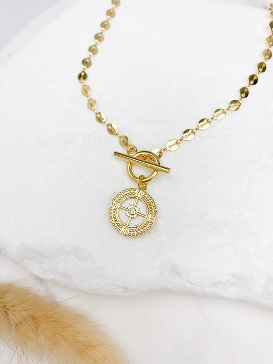 Compass Shell Necklace