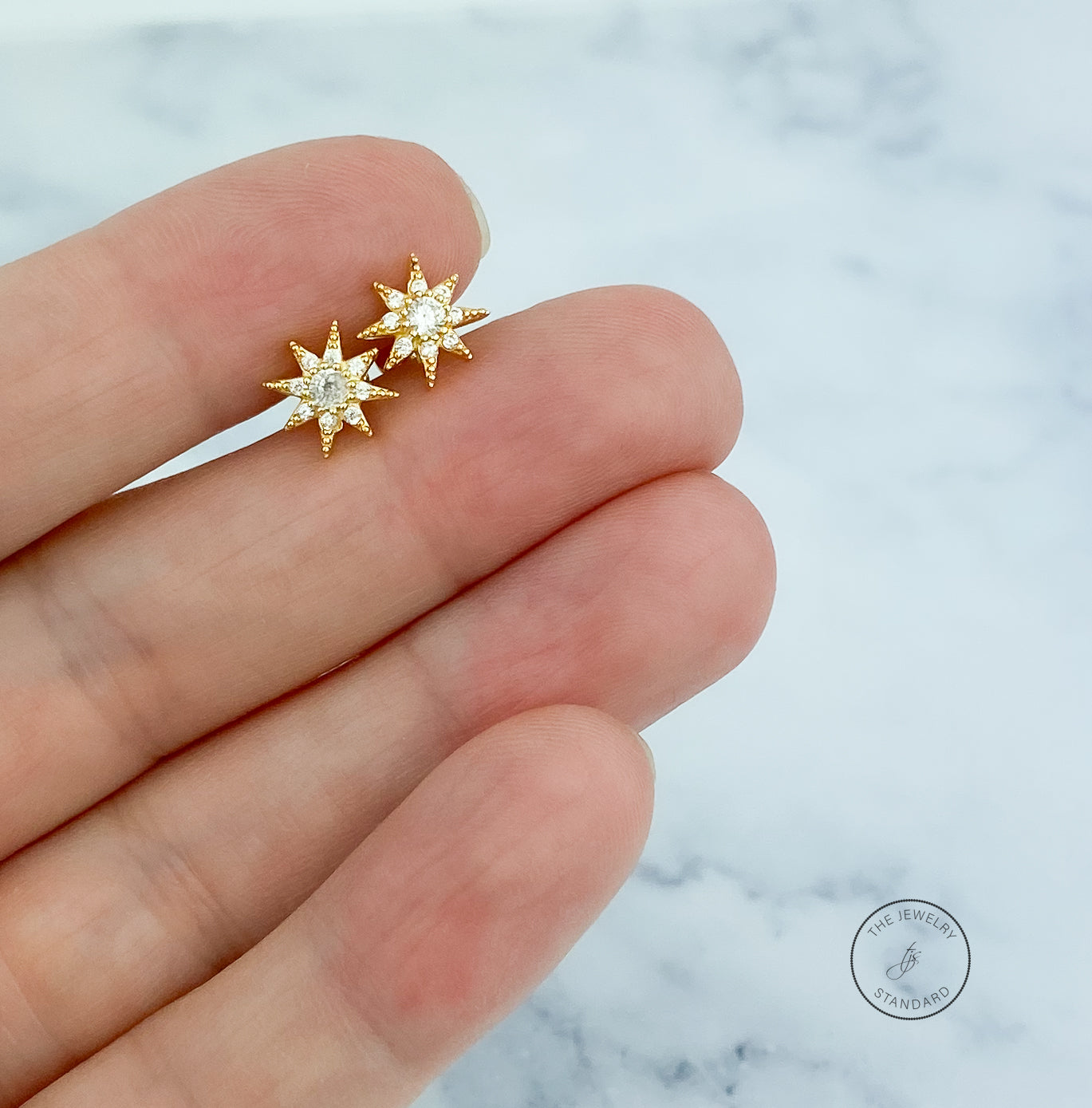 Flat Back Earring, Sun Screw in earring, Tragus Earring, Cartilage Earring, Gift for Her, 14k gold sterling silver, Stud Earrings, PAIR of 2