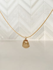 Cowgirl Hat Necklace