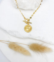 Sun Toggle Necklace