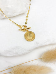 Sun Toggle Necklace
