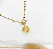Sun Toggle Necklace