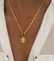 Sun Toggle Necklace
