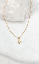Load image into Gallery viewer, Tiny Opal Star Necklace
