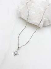 Load image into Gallery viewer, Tiny Opal Star Necklace

