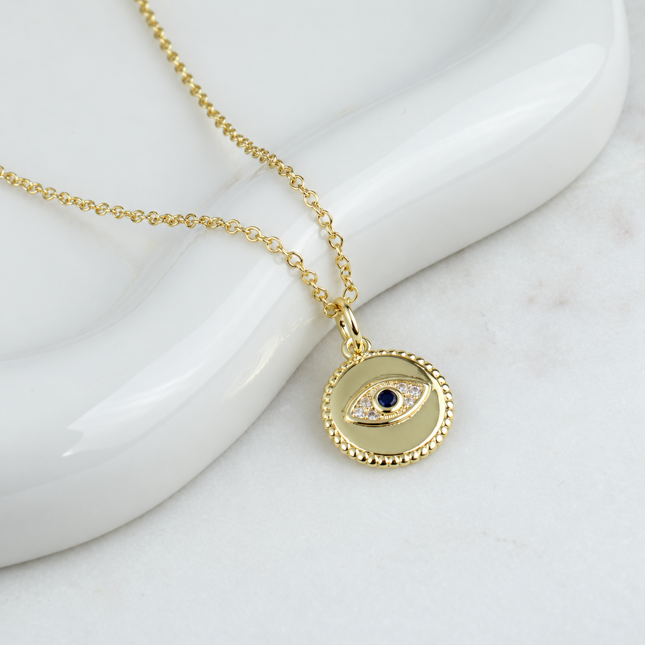 Evil Eye Pendant Necklace