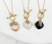 Toggle Stone Necklace
