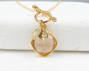 Toggle Stone Necklace