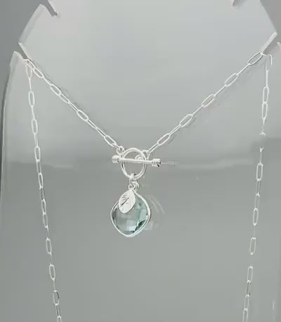 Toggle Stone Necklace