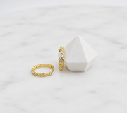 Mini CZ Hoop Earrings