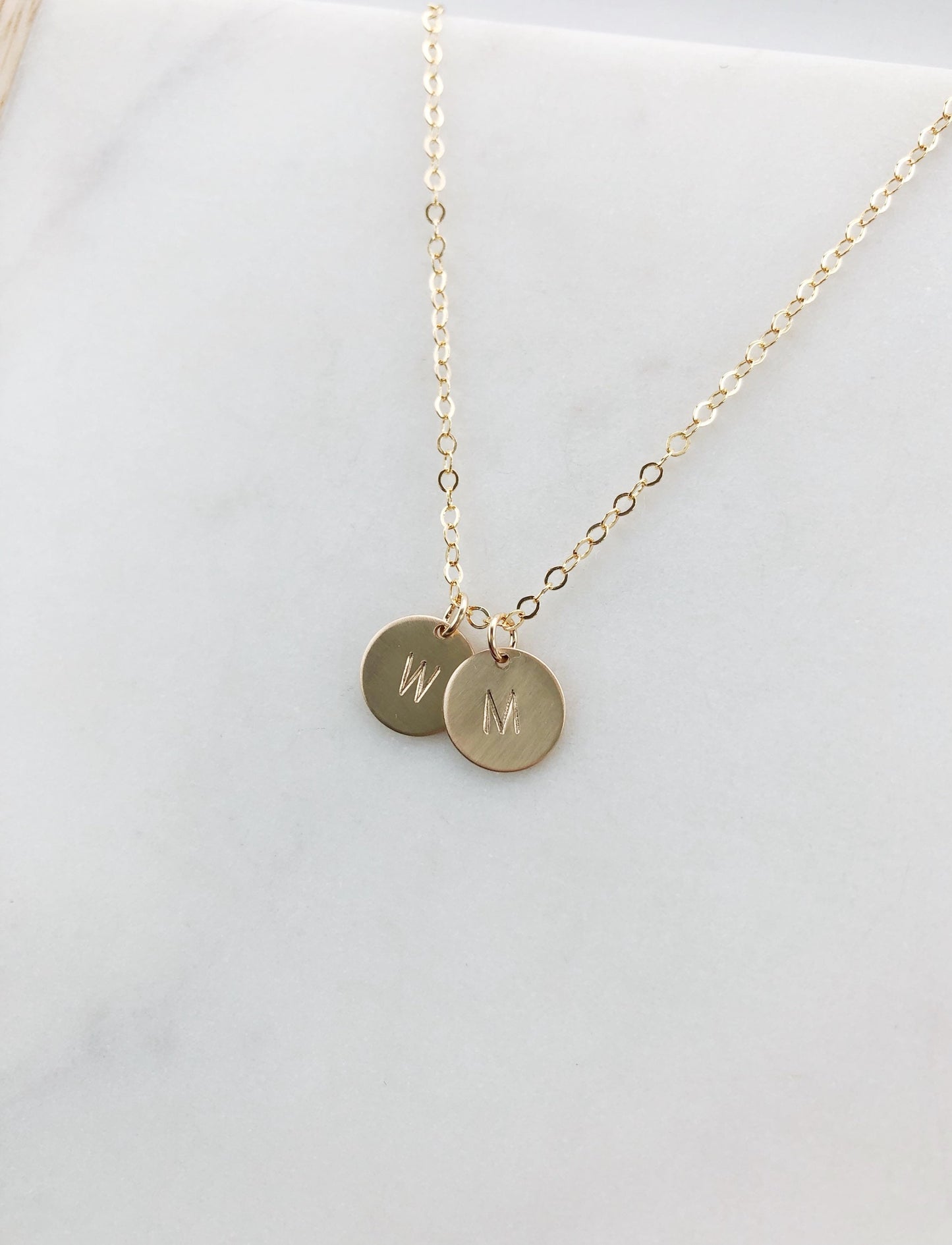 Personalized initial necklace gift, initial necklace, Gold necklace, simple necklace, gift for women, dainty jewelry, dainty necklaces