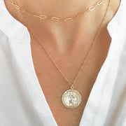 Large link chain necklace, Necklaces for women, chain link necklace, Gold filled necklace, choker, thick chain necklace, layering necklace