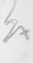 Load image into Gallery viewer, Crystal Cross necklace
