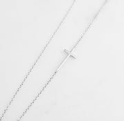 Sterling Silver Cross Necklace